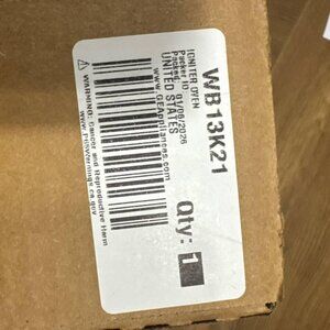 WB13X40208 igniter glorbar BRAND NEW OEM (NOT CHINESE SUBTITUTE)
